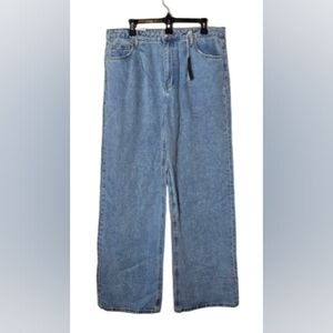 Vervet Lindsey 90's Vintage Loose Fit Blue Denim Jeans Size 32 NWT